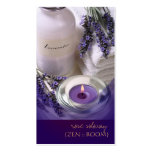 De ruimte van Zen/Lavendel/Violette visitekaartjes