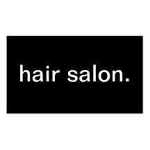 De Salon van het haar Visitekaartje