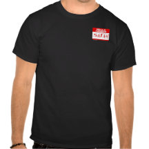 DE SATAN VAN HELLO T-SHIRTS
