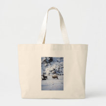 De schapen van het Bighorn (het Koppelen gedrag) Canvas Tassen