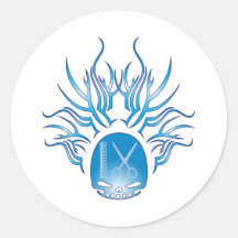 De Schedel van de kosmetiek Sticker