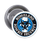 De Schedel van de Veiligheid van de Zombie van het Speldbutton