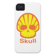 De Schedel van Shell iPhone 4 Case-Mate Hoesjes
