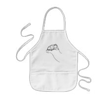 De Schets van de alpaca Schort