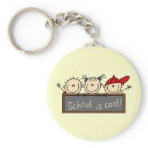 De school is Koel sleutelhangers