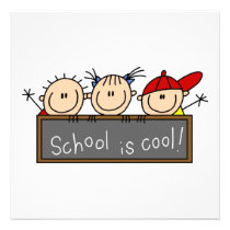 De school is Koel uitnodigingen