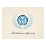 De School van het logo of de Universitaire Aankond