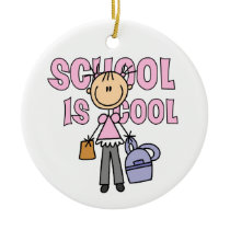 De School van het meisje is Koel ornamenten
