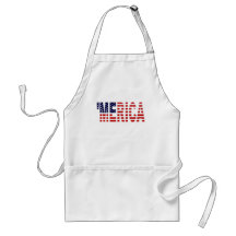 'De Schort van de Vlag van MERICA de V.S.
