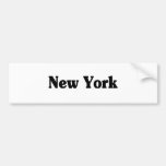 De Schrijver uit de klassieke oudheid van New York Bumpersticker