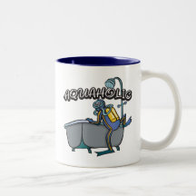 De SCUBA-UITRUSTING van Aquaholic Mok