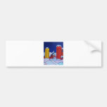 De Silo's van de Schuur van het land Bumpersticker