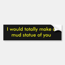 De Sjabloon van de Sticker van de bumper Bumperstickers