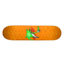 De Sjeik van de draak Skate Deck