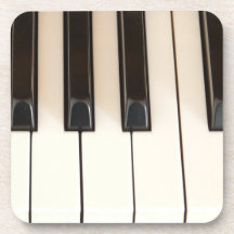 De Sleutels van de piano Drankjes Onderzetters