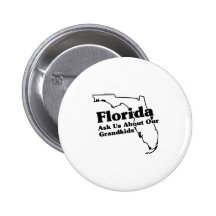 De Slogan van de Staat van Florida Button