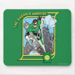 De smaragdgroene Strijder muismatten
