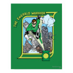 De smaragdgroene Strijder posters