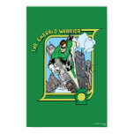 De smaragdgroene Strijder posters