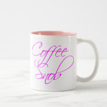 De Snob van de koffie Koffie Beker