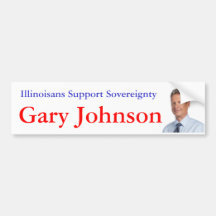 De Soevereiniteit van de Steun van Illinoisans Bumpersticker