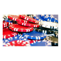 De Spaanders van het casino Visitekaart Sjablonen