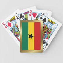 De Speelkaarten van de Vlag van Ghana
