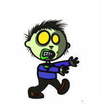 De Speld van de Zombie van de veganist Foto Beeldje