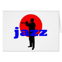 De Speler van de jazz Kaart
