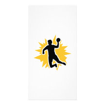De speler van Dodgeball Fotokaart