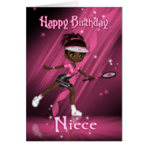 De Speler van het Tennis van de Kaart van de Verja