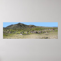 De Spookstad van de Pionier van Bannack - Montana Posters