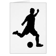 De Sport van het voetbal Wenskaarten