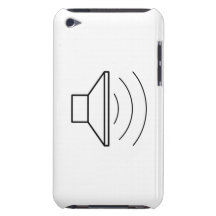 De Spreker van de muziek iPod Touch Case-Mate Hoesje