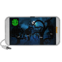 De sprekers van het element mp3 speakers
