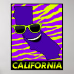 De staat van het Poster van Californië