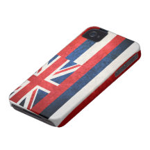 De staatsvlag van Hawaï iPhone 4 Hoesje