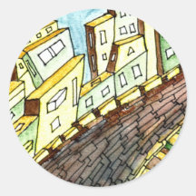 DE STAD STICKER