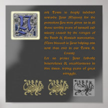 De Stad van York Poster