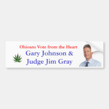 De Stem van Ohioans van het Hart Bumpersticker