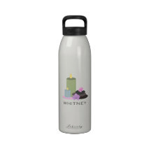 De Stenen van het kuuroord, Kaarsen, & de Fles van Herbruikbare Water Flessen