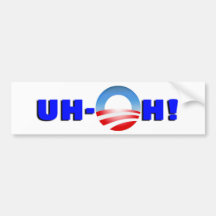 De Sticker van Bumber van Obama - de Conservatieve Bumperstickers