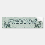 DE STICKER VAN DAME LIBERTY BUMPER - VRIJHEID - PI BUMPERSTICKER