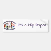 De Sticker van de bumper (de Pa van de Heup) Bumpersticker