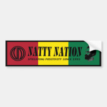 De Sticker van de Bumper UNATTY H.I.M. Bumperstickers