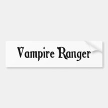 De Sticker van de Bumper van de Boswachter van de  Bumpersticker
