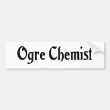 De Sticker van de Bumper van de Chemicus van de bo Bumpersticker