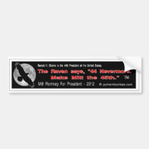 De sticker van de Bumper van de Raaf Presidentiële Bumpersticker