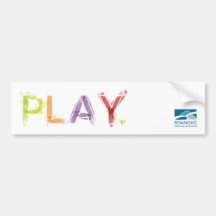 De Sticker van de Bumper van het SPEL Bumperstickers