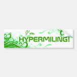 De Sticker van de Bumper van Hypermiling Bumperstickers